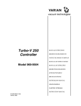 Varian Turbo-V 250 969-9504 Handleiding