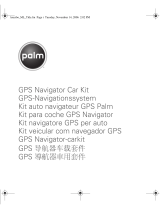 Palm GPS NAVIGATOR CAR KIT Handleiding