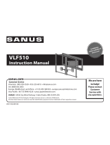 Sanus VLF510 Handleiding