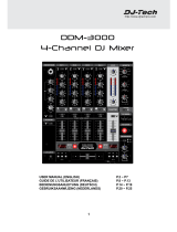 DJ-Tech DDM-3000 Handleiding