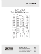 DJ-Tech DJM-303 Handleiding