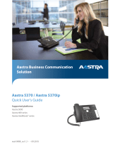 Aastra 5370 Quick User Manual