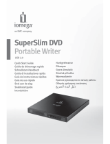 Iomega SuperSlim DVD Portable Writer Snelstartgids