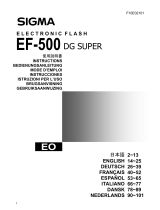 Sigma ef-500 dg super pa Handleiding