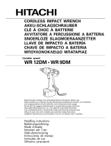 Hitachi WR12DMB - 12.0 V 1/2" Impact Wrench 2 Battery Handleiding