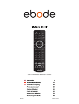 Ebode TAKE 6 IR+RF Handleiding