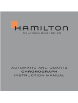 Hamilton Watch Automatic and Quartz Chronograph Handleiding