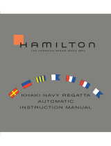 Hamilton Khaki Navy Regatta Automatic Handleiding