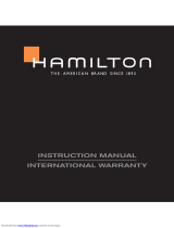 Hamilton Caliber A07.211 Handleiding