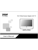 DGM LTV-1570WC Handleiding