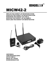 Velleman MICW42-2 Handleiding