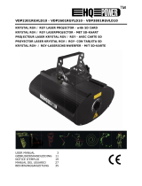 HQ Power Krystal RGV380 RGV laser projector Handleiding