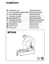 Maktec MT242 Handleiding