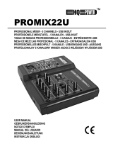 Velleman PROMIX22U Handleiding