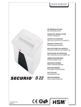 HSM SECURIO B22 Handleiding