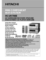 Hitachi HDVR100E Handleiding
