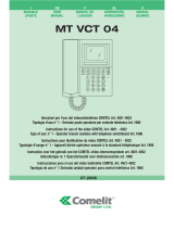 Comelit COMTEL MT VCT 04 Handleiding