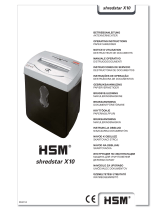 HSM shredstar x10 Operating Instructions Manual