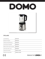 Domo-elektro DO722BL High Speed Blender Handleiding