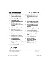 EINHELL TE-CD 18/50 Li-i BL (2x2,0Ah) Handleiding