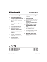 EINHELL TE-CD 18/48 Li-i (2x2,0Ah) Handleiding