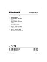 EINHELL Expert TE-CD 18/48 Li-i (2x2,0Ah) Handleiding