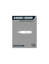 Black & Decker Batterie Stabschrauber A7073, 19 teilig Handleiding