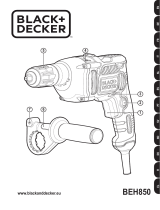 Black & Decker BEH850K Handleiding