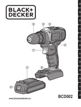 Black & Decker BCD002 Handleiding