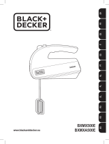BLACK+DECKER BXMX500E Handleiding
