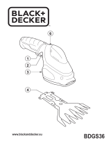 Black & Decker BDGS36 Handleiding