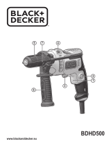 Black & Decker BDHD500 Handleiding