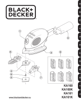 Black & Decker KA161 Handleiding
