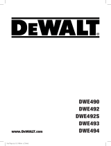 DeWalt DWE494 Handleiding