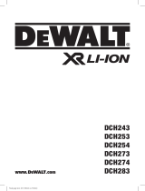 DeWalt DCH254 Handleiding