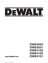 DeWalt DWE4150 Handleiding