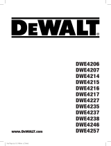DeWalt DWE4217 Handleiding