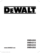 DeWalt DWE4203 Handleiding