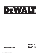 DeWalt DW614 Handleiding