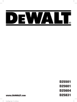DeWalt D25501K Handleiding