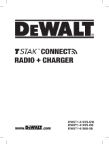 DeWalt T STAK CONNECT  DWST1-81079-GB Handleiding