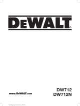 DeWalt DW712 Handleiding