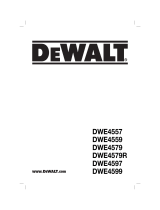 DeWalt DWE4579 Handleiding