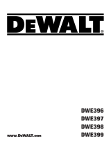 DeWalt DWE399 Handleiding