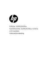 HP Value 21-inch Displays Handleiding