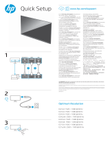 HP E23 G4 FHD Monitor Snelstartgids