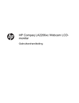 HP Compaq LA2206xc 21.5-inch Webcam LCD Monitor Handleiding