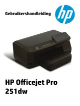 HP Officejet Pro 251dw Printer series Handleiding