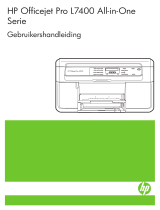 HP Officejet Pro L7400 All-in-One Printer series Handleiding
