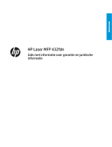 HP Laser MFP 432fdn Gebruikershandleiding